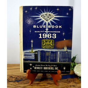 Vintage 1963 Bennett Brothers Blue Book of Quality Merchandise, New York Chicago